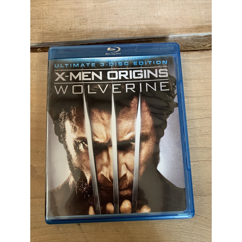 MARVEL's X-Men Origins: Wolverine (Blu-ray,2009,Ultimate Edition,3-Disc Set)